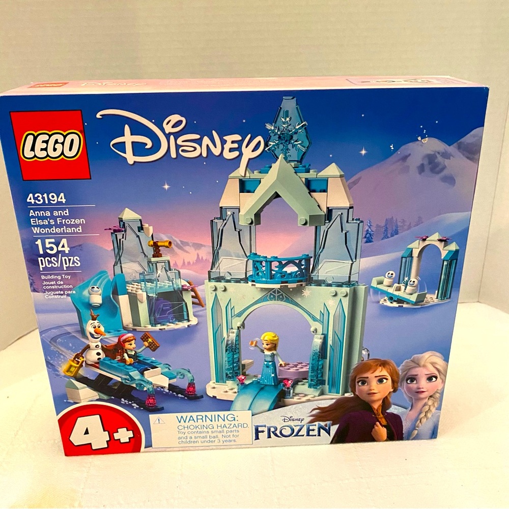 Lego Anna and Elsa’s frozen wonderland 154 pieces Never opened NWOT